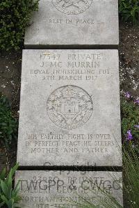 Boulogne Eastern Cemetery - McMurrin, J