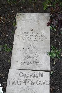 Boulogne Eastern Cemetery - McPherson, Andrew