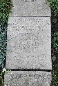 Boulogne Eastern Cemetery - McPherson, Stuart