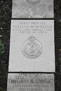 Boulogne Eastern Cemetery - McWilliams, William