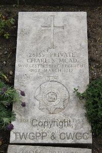 Boulogne Eastern Cemetery - Mead, Charles