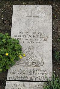 Boulogne Eastern Cemetery - Mead, Gilbert John
