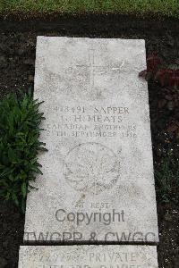 Boulogne Eastern Cemetery - Meats, George Henry