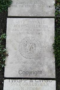 Boulogne Eastern Cemetery - Meldrum, John