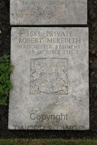 Boulogne Eastern Cemetery - Meredith, Robert