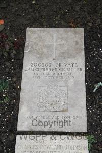 Boulogne Eastern Cemetery - Miller, James Frederick