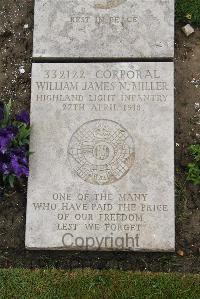 Boulogne Eastern Cemetery - Miller, William James Napier