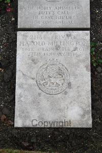 Boulogne Eastern Cemetery - Millington, Harold