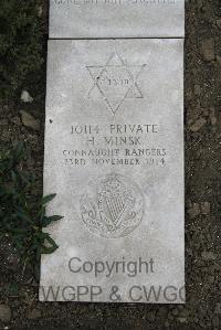 Boulogne Eastern Cemetery - Minsk, H