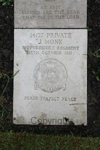 Boulogne Eastern Cemetery - Monk, John