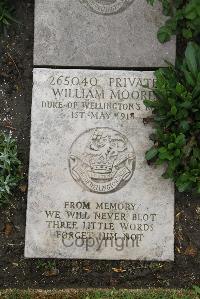 Boulogne Eastern Cemetery - Moore, William