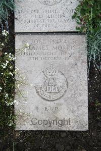Boulogne Eastern Cemetery - Morris, James