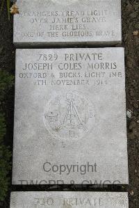 Boulogne Eastern Cemetery - Morris, Joseph Coles