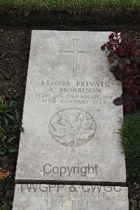 Boulogne Eastern Cemetery - Morrison, A