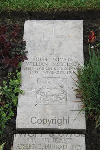 Boulogne Eastern Cemetery - Mortimer, William