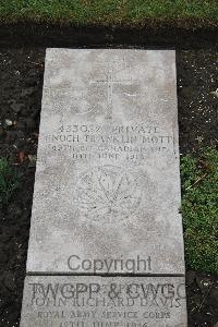 Boulogne Eastern Cemetery - Mott, Enoch Franklin