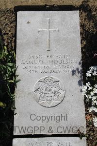 Boulogne Eastern Cemetery - Moulson, Samuel