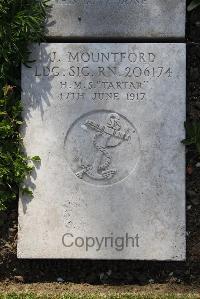 Boulogne Eastern Cemetery - Mountford, J