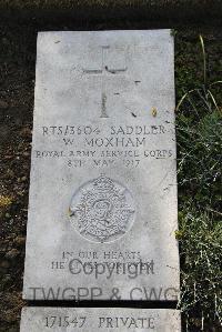 Boulogne Eastern Cemetery - Moxham, Wallace