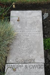 Boulogne Eastern Cemetery - Muldoon, Edward