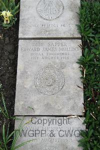Boulogne Eastern Cemetery - Mullins, Edward James