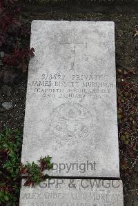 Boulogne Eastern Cemetery - Murdoch, James Bissett