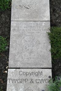 Boulogne Eastern Cemetery - Mushett, Frank