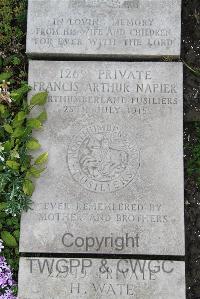 Boulogne Eastern Cemetery - Napier, Francis Arthur