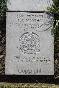 Boulogne Eastern Cemetery - Naylor, Benjamin Birchall