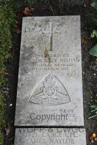 Boulogne Eastern Cemetery - Nelham, William Riley