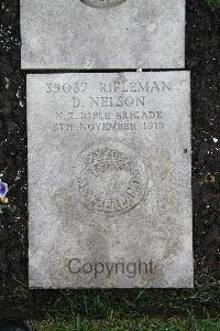 Boulogne Eastern Cemetery - Nelson, David