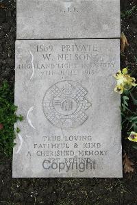 Boulogne Eastern Cemetery - Nelson, W