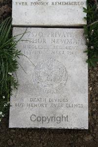 Boulogne Eastern Cemetery - Newman, Arthur