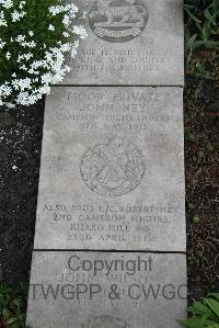 Boulogne Eastern Cemetery - Ney, John