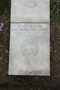 Boulogne Eastern Cemetery - Noble, Alexander John