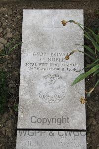Boulogne Eastern Cemetery - Noble, G