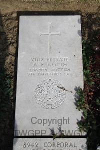 Boulogne Eastern Cemetery - North, A F