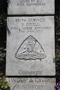 Boulogne Eastern Cemetery - O'dell, Percy
