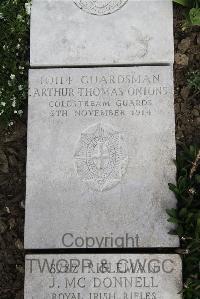 Boulogne Eastern Cemetery - Onions, Arthur Thomas