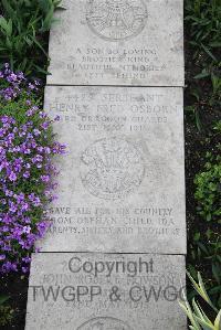 Boulogne Eastern Cemetery - Osborn, Henry Fred