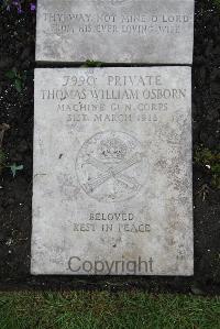 Boulogne Eastern Cemetery - Osborn, Thomas William