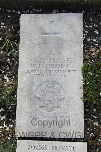 Boulogne Eastern Cemetery - Osborne, Willaim Henry