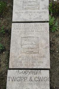 Boulogne Eastern Cemetery - Pagotto, Anthony