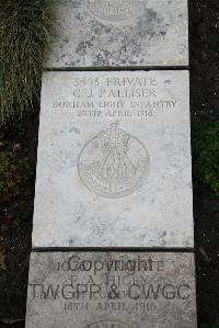 Boulogne Eastern Cemetery - Palliser, Christopher John