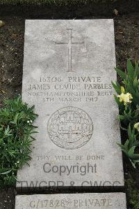 Boulogne Eastern Cemetery - Parbles, James Claude