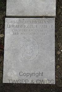 Boulogne Eastern Cemetery - Parker, Edward Joseph