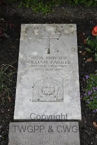 Boulogne Eastern Cemetery - Parker, William