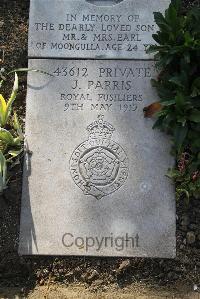 Boulogne Eastern Cemetery - Parris, John