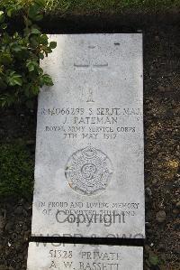 Boulogne Eastern Cemetery - Pateman, James