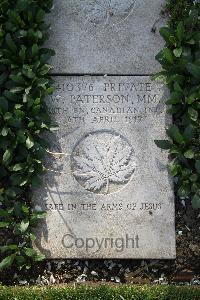 Boulogne Eastern Cemetery - Paterson, William
